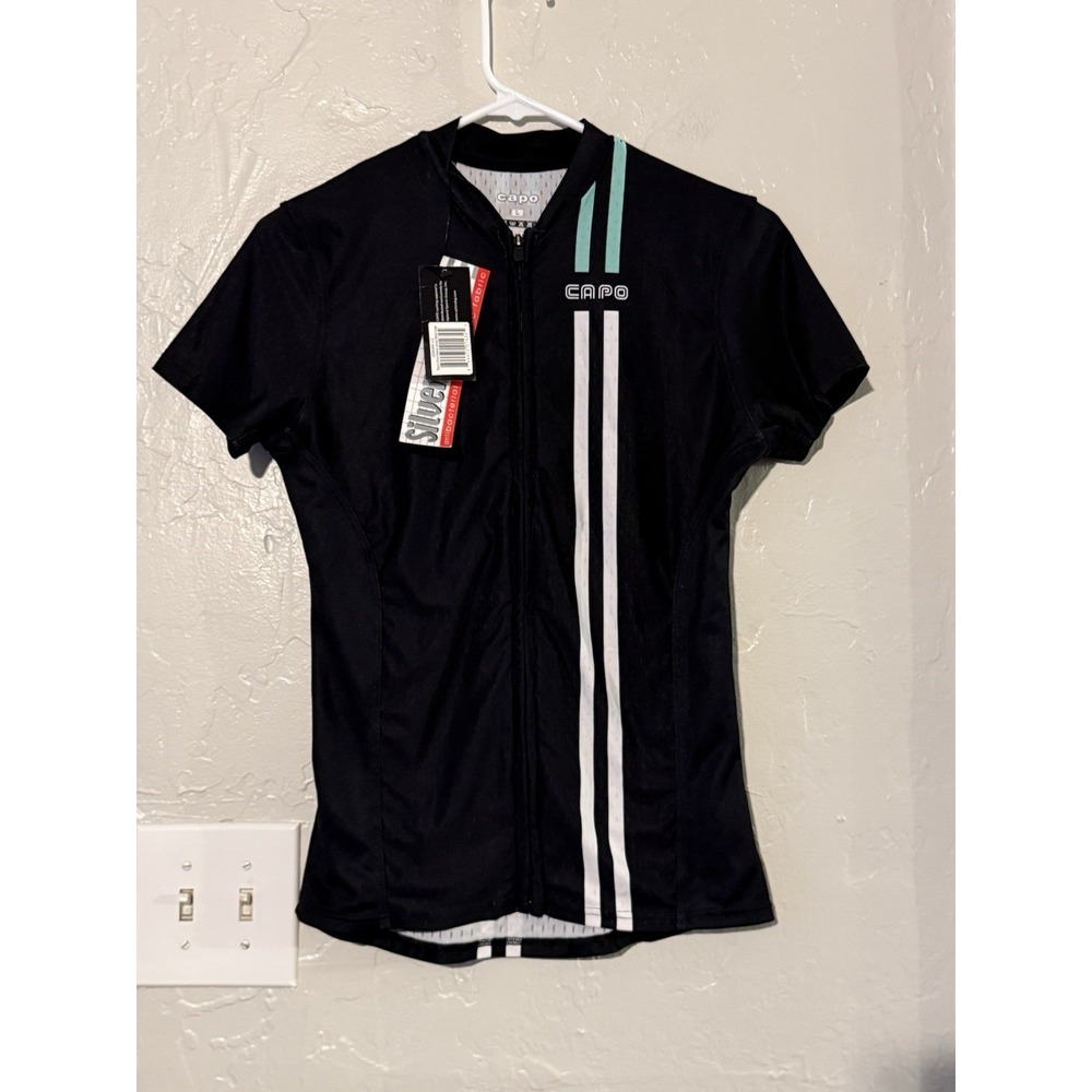 Capo Bacio Women's Super Corsa Series Firm Fit Short Sleeve Cycling Jersey NWT L